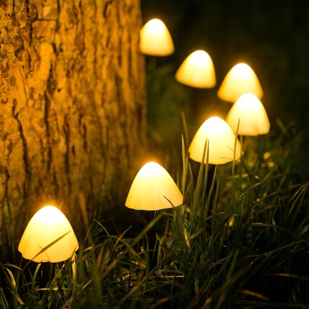 30 LED MINI MUSHROOM GARDEN LIGHTS